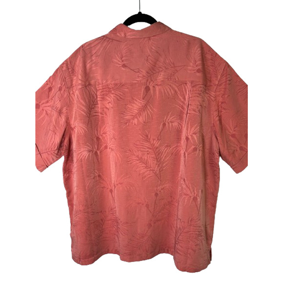 Cubavera Mens Size 2X Hawaiian Button Front Casual Shirt Short Sleeve Polyester - Picture 6 of 8